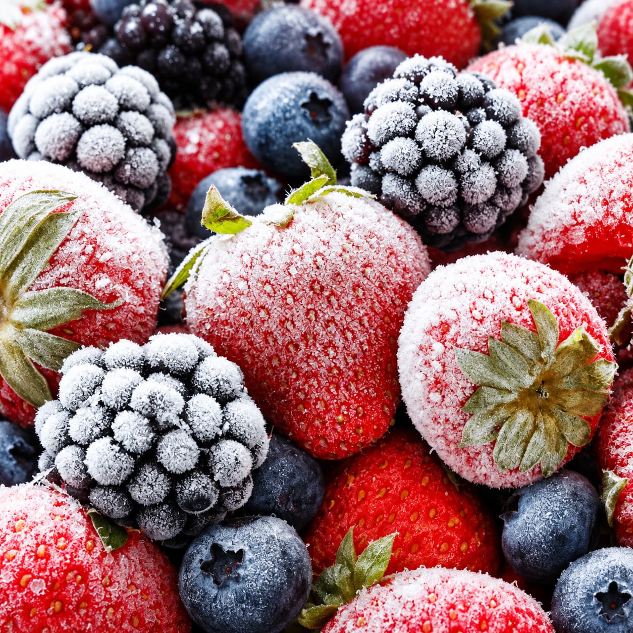 Frutas congeladas Daro y Anser